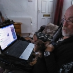 Im busy on the laptop trying to find a home